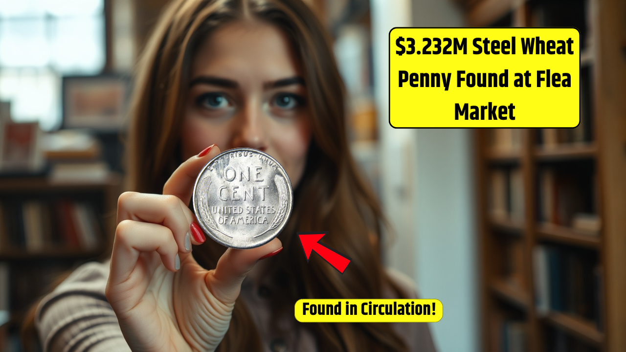 $3.232M Steel Wheat Penny Found at Flea Market — Still in Circulation